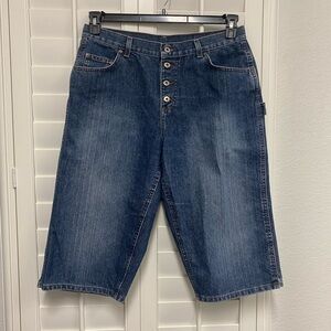 Vintage Riveted by Lee Crop / Capri 16 Petite